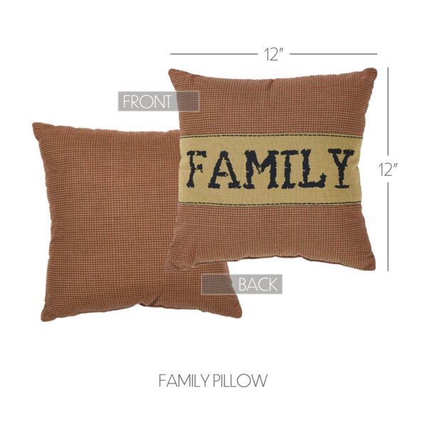 VHC-34264 - Heritage Farms Family Pillow 12x12