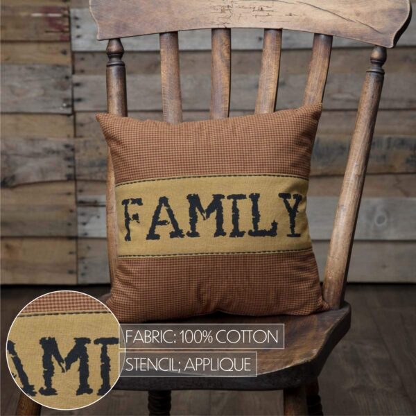 VHC-34264 - Heritage Farms Family Pillow 12x12