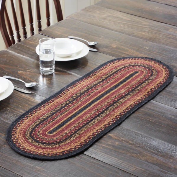 VHC-81366 - Heritage Farms Jute Oval Runner 13x36