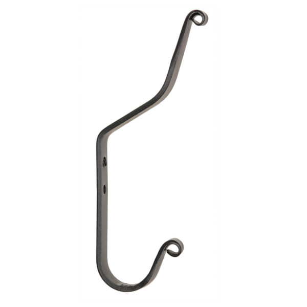 Black Wrought Iron Coat Hooks (Set of 6) Home Accents