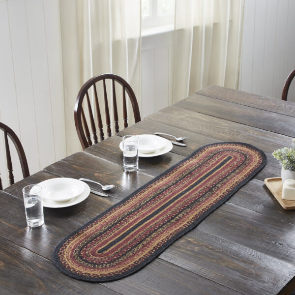 VHC-81367 - Heritage Farms Jute Oval Runner 13x48