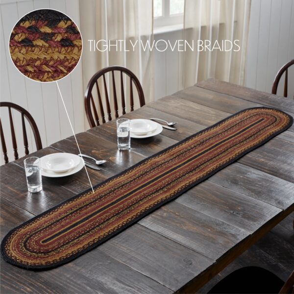 VHC-81368 - Heritage Farms Jute Oval Runner 13x72