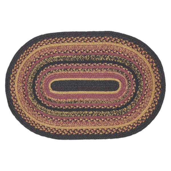 VHC-81371 - Heritage Farms Jute Rug Oval w/ Pad 20x30