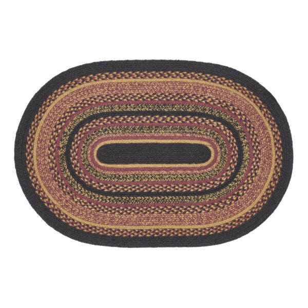 VHC-81372 - Heritage Farms Jute Rug Oval w/ Pad 24x36