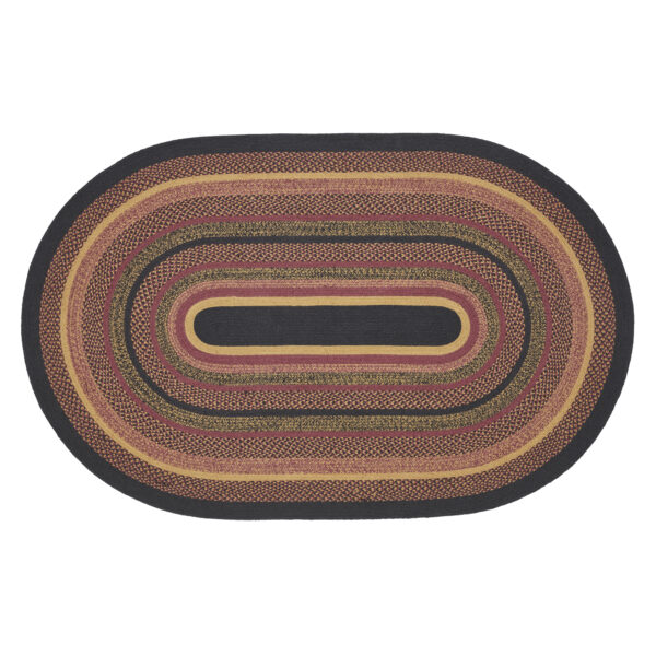 VHC-81375 - Heritage Farms Jute Rug Oval w/ Pad 60x96
