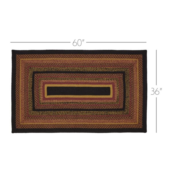 VHC-81380 - Heritage Farms Jute Rug Rect w/ Pad 36x60