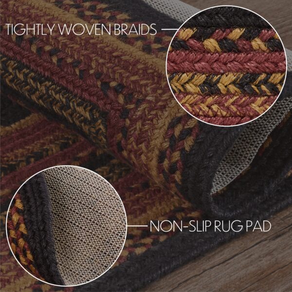 VHC-81382 - Heritage Farms Jute Rug/Runner Rect w/ Pad 24x78