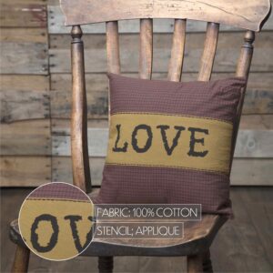 VHC-34300 - Heritage Farms Love Pillow 12x12