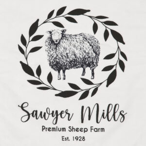 VHC-80452 - Sawyer Mill Black Sheep Pillow Cover 18x18