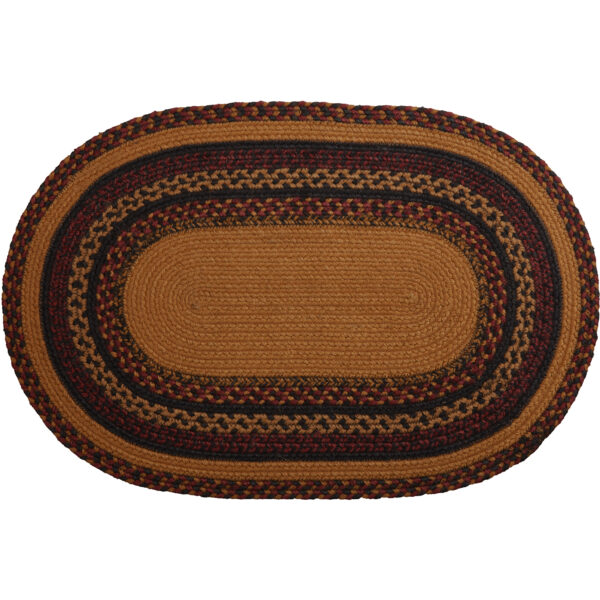 VHC-69446 - Heritage Farms Star and Pip Jute Rug Oval w/ Pad 20x30