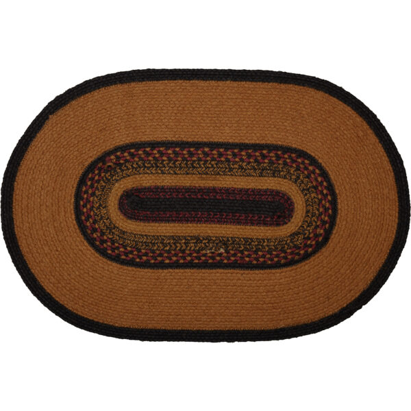 VHC-69445 - Heritage Farms Star Jute Rug Oval w/ Pad 20x30