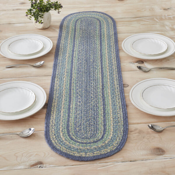 VHC-83505 - Jolie Jute Oval Runner 12x48