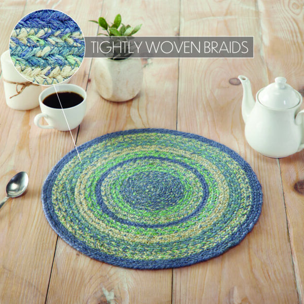 VHC-83499 - Jolie Jute Trivet 15 inch Diameter