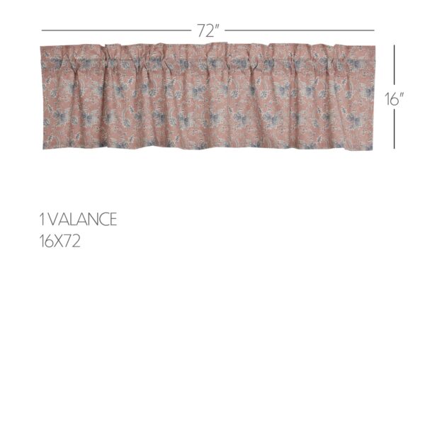 VHC-70161 - Kaila Floral Valance 16x72