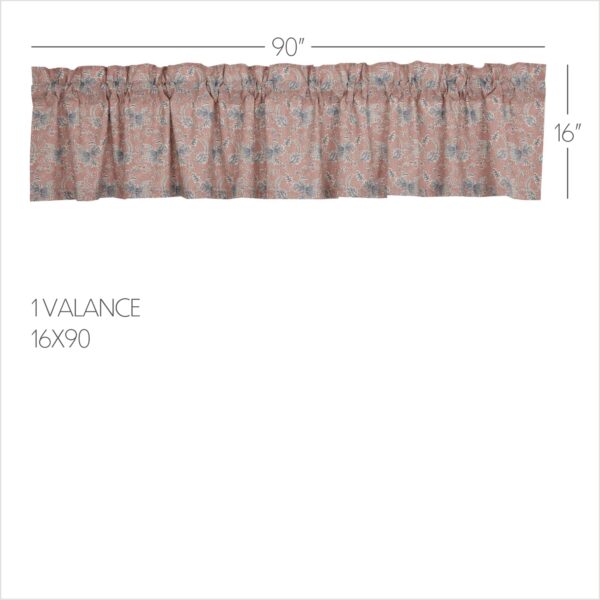 VHC-70162 - Kaila Floral Valance 16x90