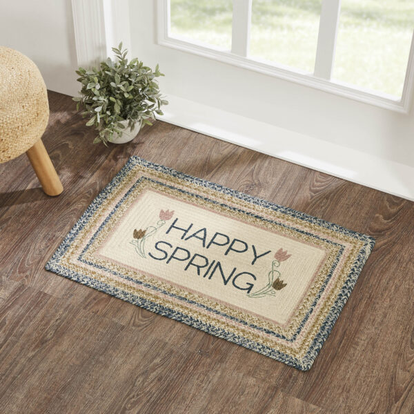 VHC-83416 - Kaila Happy Spring Jute Rug Rect w/ Pad 20x30