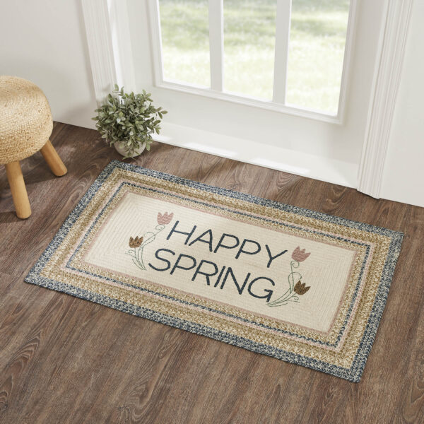 VHC-83417 - Kaila Happy Spring Jute Rug Rect w/ Pad 27x48