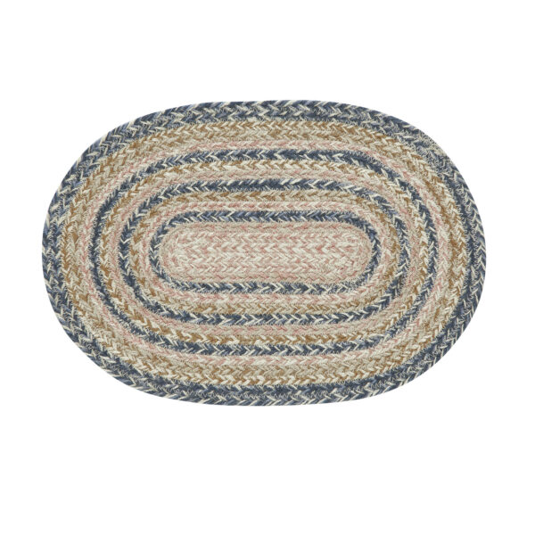 VHC-83451 - Kaila Jute Oval Placemat 10x15