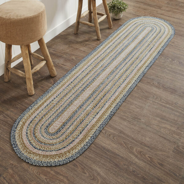 VHC-83434 - Kaila Jute Rug/Runner Oval w/ Pad 24x96