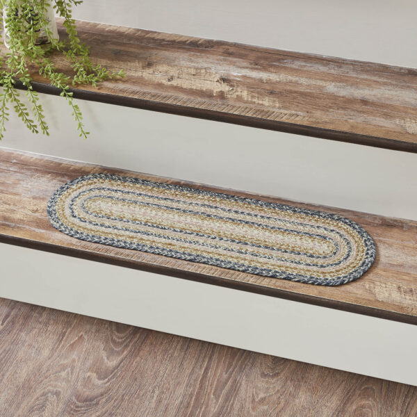 VHC-83429 - Kaila Jute Stair Tread Oval Latex 8.5x27