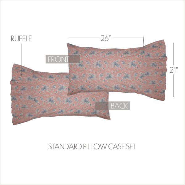 VHC-70137 - Kaila Ruffled Standard Pillow Case Set of 2 21x26+8