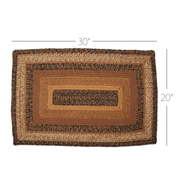 VHC-69439 - Kettle Grove Jute Rug Rect w/ Pad 20x30