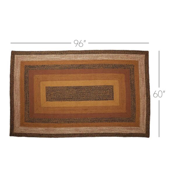 VHC-69408 - Kettle Grove Jute Rug Rect w/ Pad 60x96