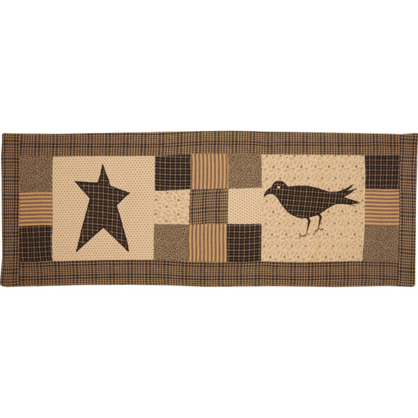 VHC-10163 - Kettle Grove Runner Crow and Star 13x36