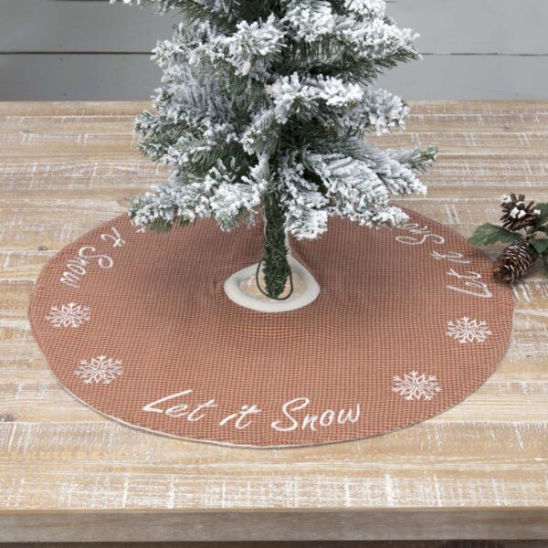 VHC-32182 - Let It Snow Mini Tree Skirt 21