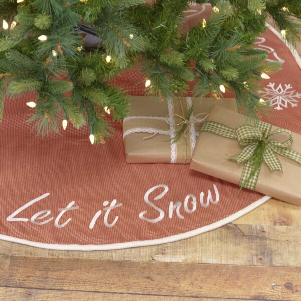 VHC-32183 - Let It Snow Tree Skirt 48