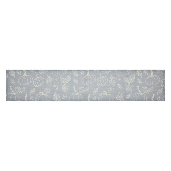 VHC-84019 - Silhouette Pumpkin Grey Runner 12x60