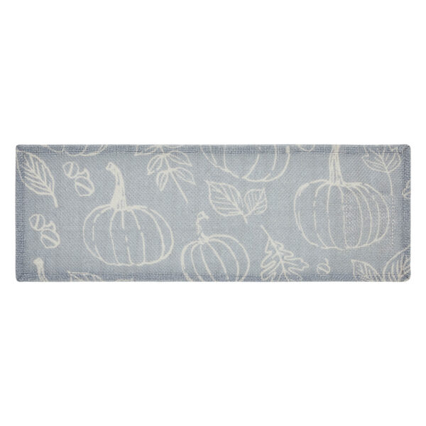 VHC-84016 - Silhouette Pumpkin Grey Runner 8x24