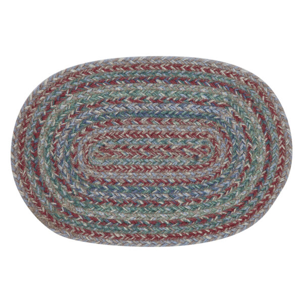 VHC-83527 - Multi Jute Oval Placemat 10x15