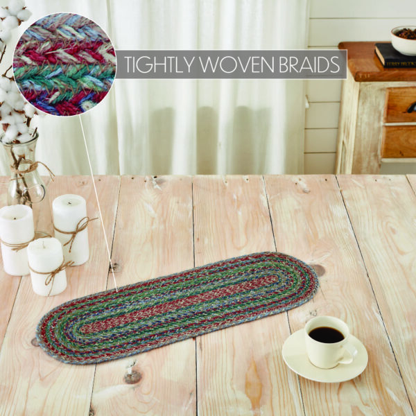 VHC-83530 - Multi Jute Oval Runner 8x24