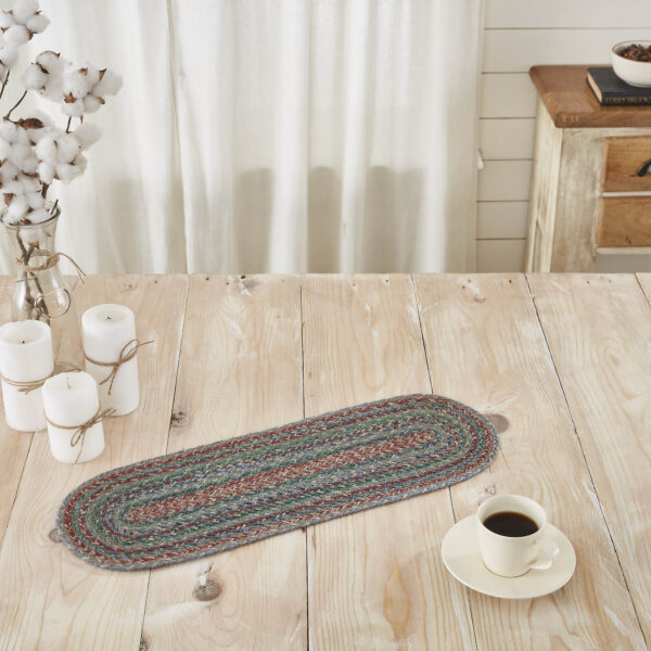 VHC-83530 - Multi Jute Oval Runner 8x24