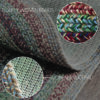 VHC-83513 - Multi Jute Rug Oval w/ Pad 60x96