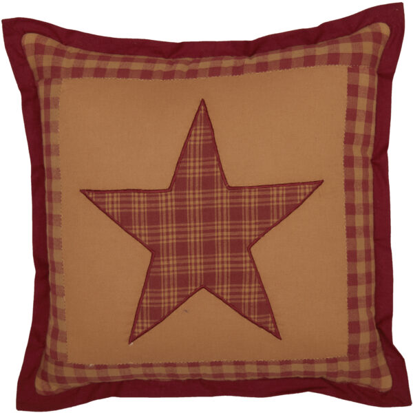 VHC-56742 - Ninepatch Star Quilted Pillow 12x12