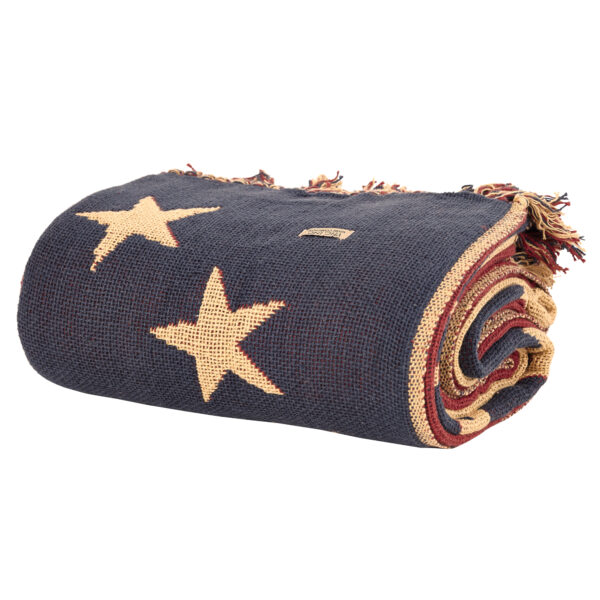 VHC-7616 - Old Glory Throw Woven 50x60
