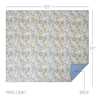 Wilder King Quilt 105Wx95L by April & Olive