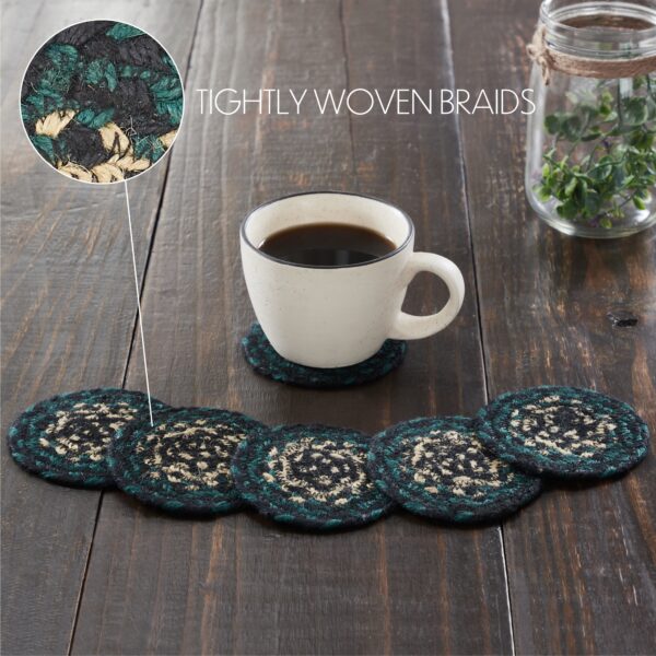 VHC-81398 - Pine Grove Jute Coaster Set of 6