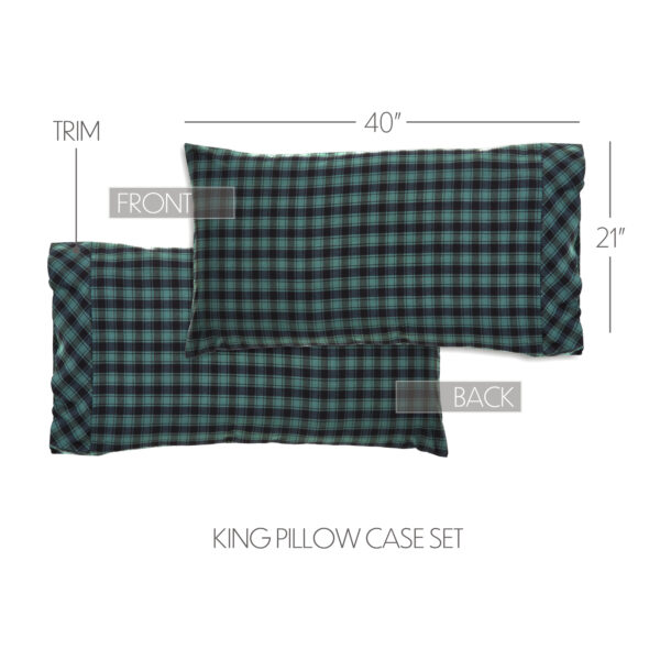 VHC-80393 - Pine Grove King Pillow Case Set of 2 21x40