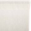 Tobacco Cloth Antique White Swag Fringed Set of 2 36x36x16 - Image 6