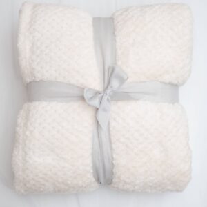 ECL-M-003-Soft Waffle Weave - Plush Fleece Blanket
